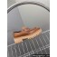 Prada Double Chocolate leather loafers 1D246M Cognac 2024