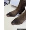 Celine Heel 4.5cm Cruiser Boots Chelsea Boot In Suede Khaki 2024