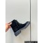Loewe Sierra combat boots in suede Black 2024
