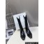 Celine Heel 4.5cm Mid High Boots In Calfskin Black 2024