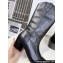 Celine Heel 4.5cm Mid High Boots In Calfskin Black 2024