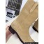 Celine Mid High Boots In Suede Apricot 2024