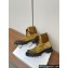 Loewe Sierra combat boots in suede Khaki 2024