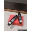Ferragamo Metal Buckle Ballet Flats in patent leather Black 2024