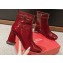 Roger Vivier Heel 10.5cm Viv' Podium Booties in patent leather Red 2024