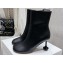 Loewe Heel 8.5cm Toy ankle bootie in nappa lambskin Black 2024