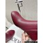 Loewe Heel 8.5cm Toy ankle bootie in nappa lambskin Burgundy 2024