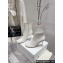 Loewe Heel 8.5cm Toy ankle bootie in nappa lambskin White 2024
