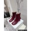 Loewe Heel 5.5cm Toy ankle bootie in nappa lambskin Burgundy 2024