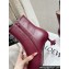 Loewe Heel 5.5cm Toy ankle bootie in nappa lambskin Burgundy 2024