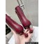 Loewe Heel 5.5cm Toy ankle bootie in nappa lambskin Burgundy 2024