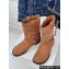 Loewe Campo Biker boot in brushed suede Brown 2024