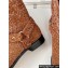Loewe Campo Biker boot in brushed suede Brown 2024