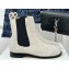 Loewe Campo Chelsea boot in brushed suede White 2024
