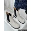 Loewe Campo Chelsea boot in brushed suede White 2024