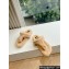 Loewe Ease Toe post shearling Women/Men sandals Beige 2024
