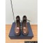 Prada Leather and Re-Nylon booties 1T704N Ebony Dark Brown 2024