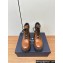 Prada Leather and Re-Nylon booties 1T704N Cognac 2024