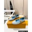 Louis Vuitton Romy Flat Ballerinas LV By The Pool 1ACZA6 Light Blue 2024