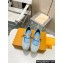 Louis Vuitton Romy Flat Ballerinas LV By The Pool 1ACZA6 Light Blue 2024