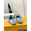 Louis Vuitton Romy Flat Ballerinas LV By The Pool 1ACZA6 Light Blue 2024