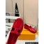 Louis Vuitton Soho Flat Mary Janes Naplak Cerise Red 1ACYWU 2024