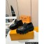 Louis Vuitton LV Checker Women/Men Derby Shoes calf leather Black 1ACN3P 2024