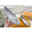 Louis Vuitton Shake Flat Ballerinas Perforated calf leather Silver 2024