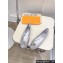 Louis Vuitton Shake Flat Ballerinas Perforated calf leather Silver 2024