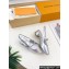 Louis Vuitton Heel 3.5cm Romy Slingback Pumps Metallic calf leather Silver 1ACUPY 2024
