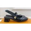 Louis Vuitton Heel 3.5cm Romy Slingback Pumps Patent calf leather Black 2024