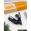 Louis Vuitton Heel 3.5cm Romy Slingback Pumps Patent calf leather Black 2024