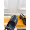 Louis Vuitton Heel 3.5cm Romy Slingback Pumps Patent calf leather Black 2024