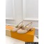 Louis Vuitton Heel 3.5cm Romy Slingback Pumps Patent calf leather Nude 2024