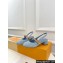Louis Vuitton Heel 3.5cm Romy Slingback Pumps LV By The Pool Light Blue 2024