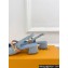 Louis Vuitton Heel 3.5cm Romy Slingback Pumps LV By The Pool Light Blue 2024