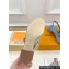 Louis Vuitton Heel 3.5cm Romy Slingback Pumps LV By The Pool Light Blue 2024