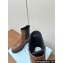 Prada Leather Chelsea boots 1T744N Ebony Dark Brown 2024