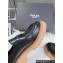 Prada Double Chocolate leather loafers 1D246M Black 2024