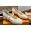 Louis Vuitton Romy Mary Jane Pumps Patent White 2024