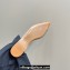 Alaia Le Cœur Flat Slingbacks In Patent Calfskin Nude 2024