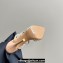 Alaia Heel 10.5cm Le Cœur Heart Mules In Fishnet Nude 2024