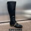 Dior Heel 3.5cm Belle-D Heeled Boots in Black Patent Calfskin and Gold-Finish Studs 2024
