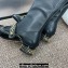 Dior Heel 3.5cm Belle-D Heeled Boots in Black Patent Calfskin and Gold-Finish Studs 2024