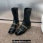 Dior Heel 3.5cm Belle-D Heeled Ankle Boots in Black Patent Calfskin and Gold-Finish Studs 2024