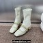 Dior Heel 3.5cm Belle-D Heeled Ankle Boots in White Patent Calfskin and Gold-Finish Studs 2024