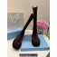 Prada Suede Calfskin High Boots Coffee 2024