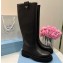 Prada Calfskin High Boots Black 2024