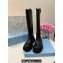 Prada Calfskin High Boots Black 2024