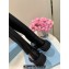 Prada Calfskin and Re-Nylon High Boots Black 2024